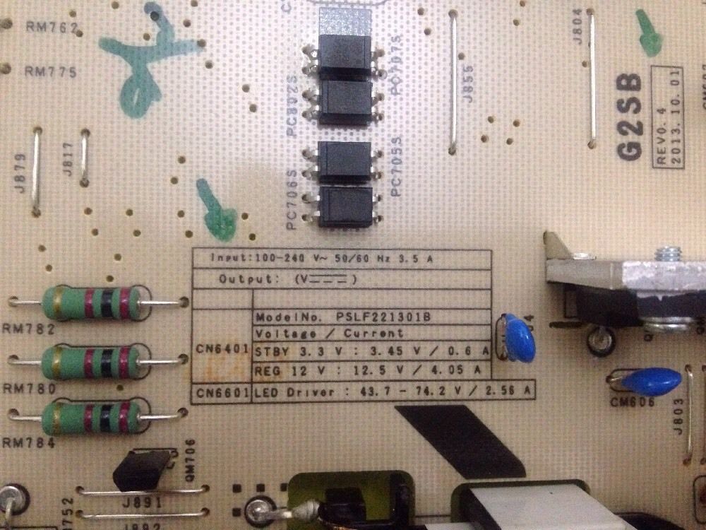STROMVERSORGUNG 1-474-568-11 PSLF221301B REV.0.4 FÜR SONY KDL-70W85